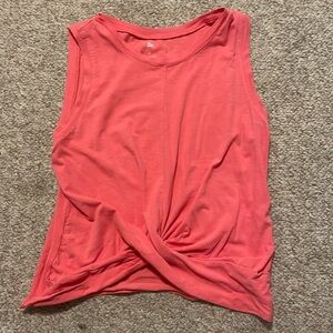 “So” Medium tank top with crisscross on the front